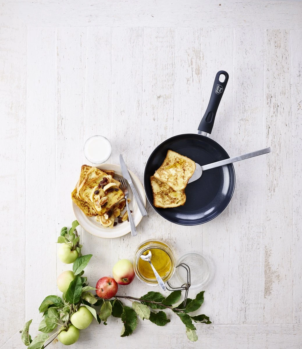 GreenChef Diamond koekenpannenset Ø 20cm + Ø 28cm - zwart - inductie - PFAS-vrij GreenChef Diamond Koekenpannenset Ø 20cm + Ø 28cm - Zwart - Inductie - PFAS-vrij -Le Creuset Winkel 1038x1200 2