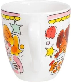 Blond Amsterdam Even Bijkletsen Mini Mok - Roze Rand -Le Creuset Winkel 1040x1200 1