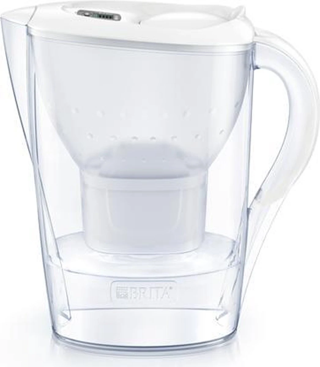 BRITA - Waterfilterkan Marella Cool - Wit - 2,4L BRITA - Waterfilterkan Marella Cool - Wit - 2,4L -Le Creuset Winkel
