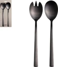 CasaLupo Saladebestek Zwart - 2 Stuks -Le Creuset Winkel 1056x1200 2