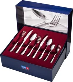 Sola Bestekset Fleurie - Modern - 9 Persoons - 90 Delig - Zilverwit Edelstaal 18/10 - RVS - Zilver -Le Creuset Winkel 1070x1200 3