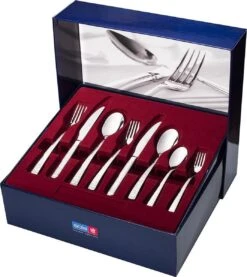 Sola Bestekset Bali - Modern - 9 Persoons - 90 Delig - Zilverwit Edelstaal 18/10 - RVS - Zilver -Le Creuset Winkel 1070x1200 4