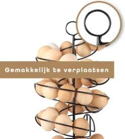 Eiermand – Eierrek – Eierhouder – Eieren – Zwart - Pasen - Tot 40 Eieren - 360° - BAULK® 3 Eiermand – Eierrek – Eierhouder – Eieren – Zwart - Pasen - Tot 40 Eieren - 360° - BAULK® -Le Creuset Winkel 1077x1200 5