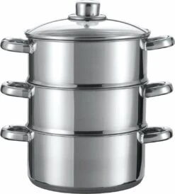 Merkloos Imperial Kitchen Stoompan - 20 Cm - 3 Delig - 21 X 26cm -Le Creuset Winkel 1083x1200