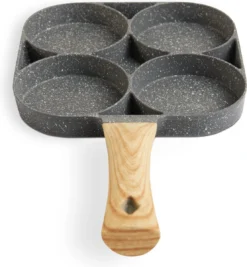 Magnani - Eierpan - 4 Bakplaten Van ⌀ 8 Cm - Voor Gas- En Elektrische Kookplaten - Aluminium - Houten Handvat - 38 X 18.7 X 2 Cm 6 Magnani - Eierpan - 4 Bakplaten Van ⌀ 8 Cm - Voor Gas- En Elektrische Kookplaten - Aluminium - Houten Handvat - 38 X 18.7 X 2 Cm -Le Creuset Winkel 1109x1200 1