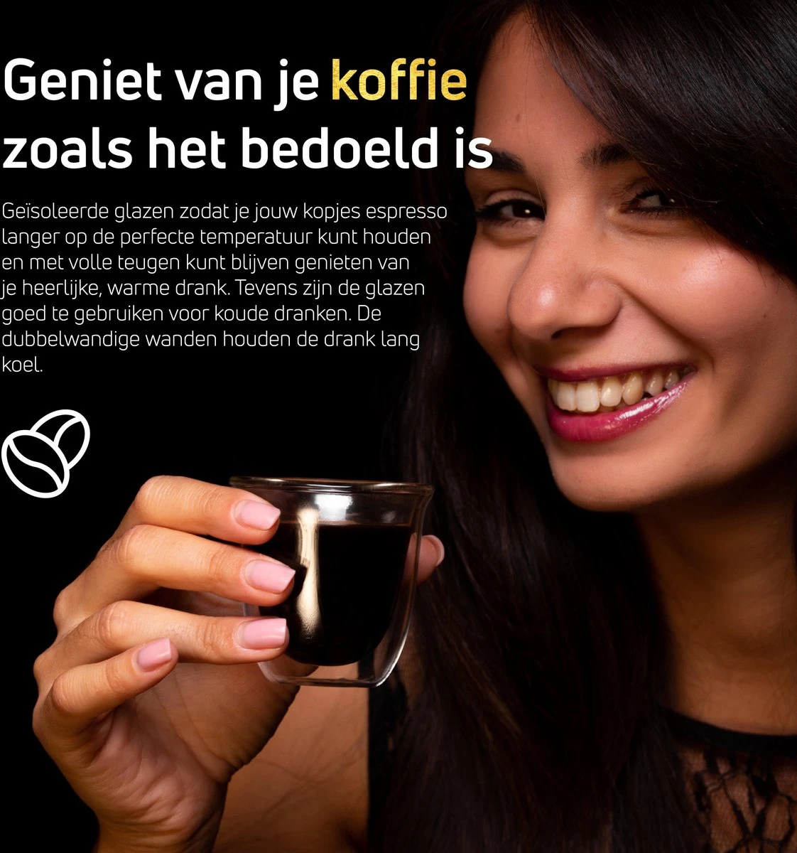 Dubbelwandige ESPRESSO glazen van borosilicaat - Warme en koude dranken kopjes - 70 ML - Set van 4 Dubbelwandige ESPRESSO Glazen Van Borosilicaat - Warme En Koude Dranken Kopjes - 70 ML - Set Van 4 -Le Creuset Winkel 1122x1200 3