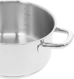Demeyere Classico 3 Kookpan – Met Deksel – Inductie – RVS – 20 Cm – 3L -Le Creuset Winkel 1127x1200
