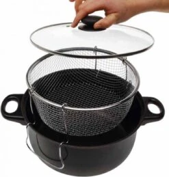 Excellent Houseware Frituurpan Met Glazen Deksel Ø26cm 6 Excellent Houseware Frituurpan Met Glazen Deksel Ø26cm -Le Creuset Winkel 1144x1200