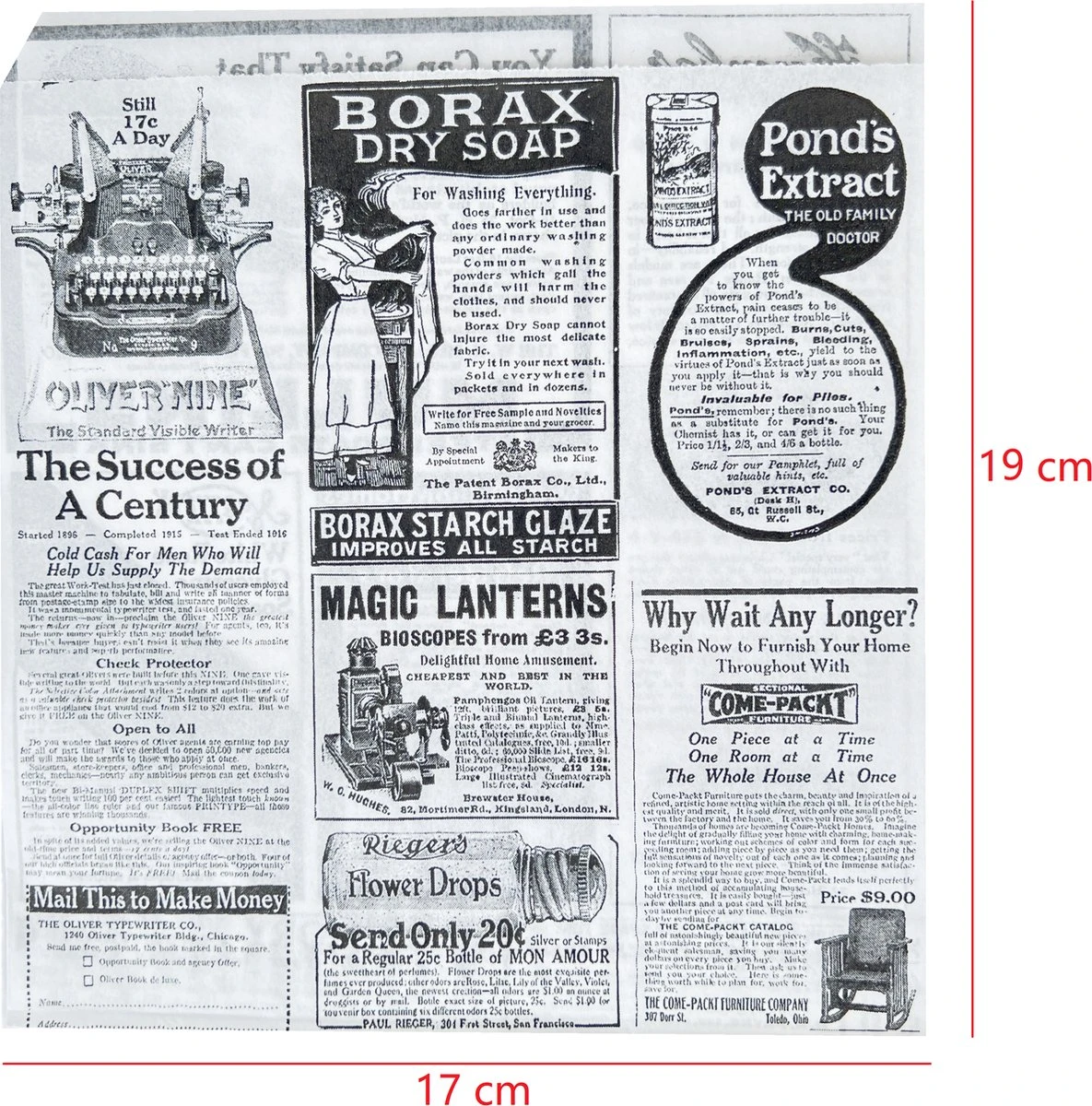 Rainbecom - 50 Stuks - 19 x 17 cm - Hamburger Zakje Papier - Vetvrij Papier - Papieren Zak voor Sandwiches - Krant Rainbecom - 50 Stuks - 19 X 17 Cm - Hamburger Zakje Papier - Vetvrij Papier - Papieren Zak Voor Sandwiches - Krant -Le Creuset Winkel 1185x1200 3