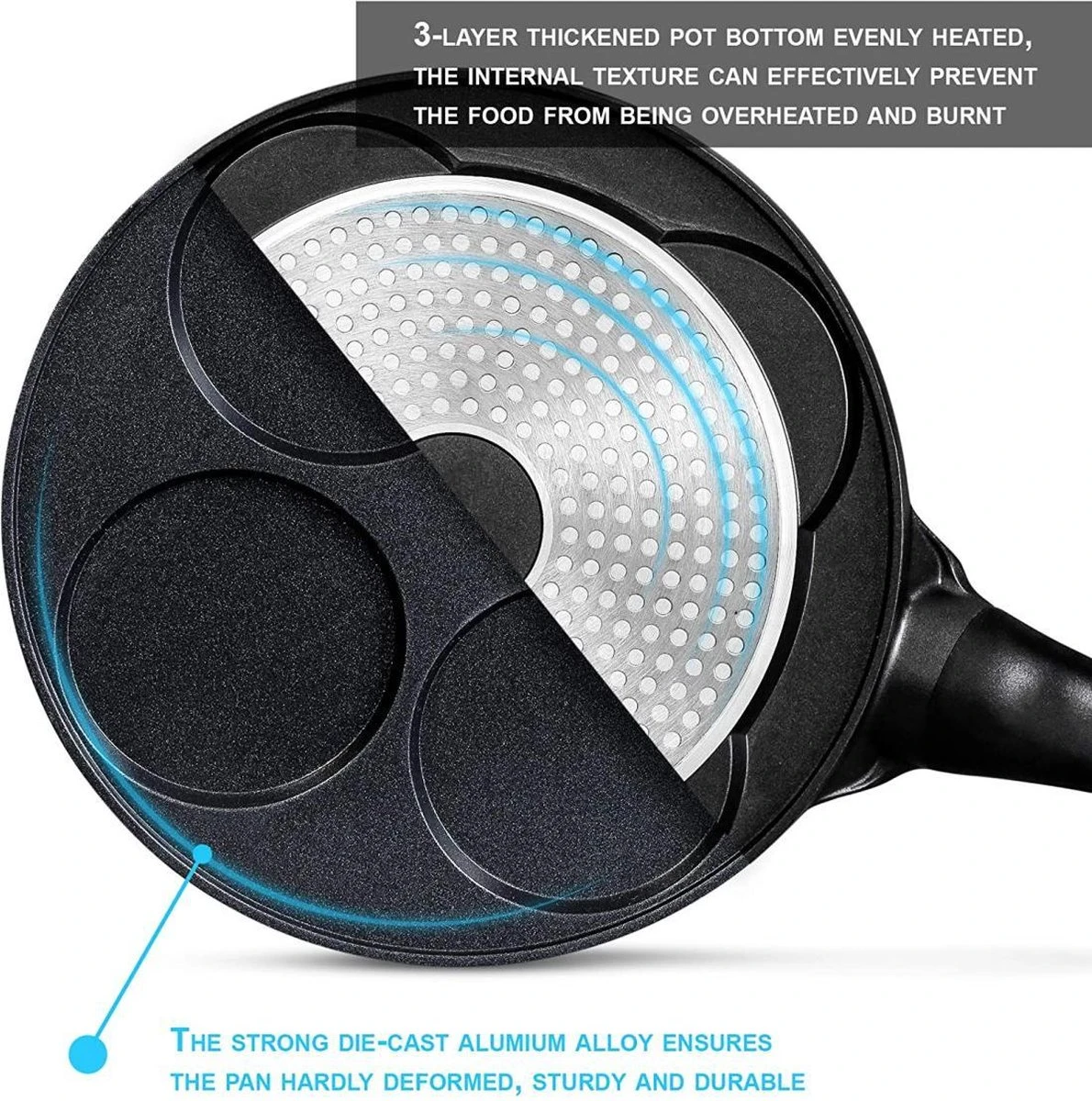 Pancake pannenkoekenpan 4 kop marmeren anti aanbaklaag Pancake Pannenkoekenpan 4 Kop Marmeren Anti Aanbaklaag -Le Creuset Winkel 1190x1200 1