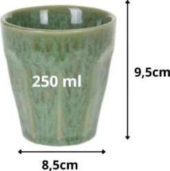 Orange85 Cappuccino Mokken - 4 Stuks - 250 Ml - Porselein - Hittebestendig - Keuken - Accessoires - Cappuccino Glazen - Cappuccino Kopjes - Latte Macchiato Glazen -Le Creuset Winkel 1191x1200 4