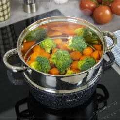 Stoompan INZET 2.6L – Rijststomer - Groentestomer Ø 20 Cm RVS -Le Creuset Winkel 1196x1200 3