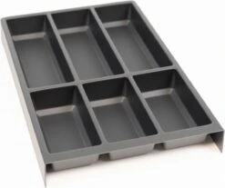 Culinorm Bestekbak - Besteklade - Incl. Antislipmat Met 1 Carbon Black Cassette - 53 Cm Breed X 47 Cm Diep -Le Creuset Winkel 1200x1007 4