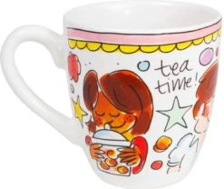 Blond Amsterdam Even Bijkletsen Mini Mok - Roze Rand -Le Creuset Winkel 1200x1011 1