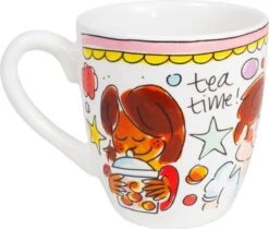 Blond Amsterdam Even Bijkletsen Mini Mok - Roze Rand -Le Creuset Winkel 1200x1020 1