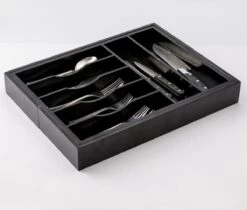 Merkloos Decopatent® Uitschuifbaar Bestekbak - Besteklade - 7 Vaks -> Uitschuifbaar Naar 9 Vakken - Bestekbakken Organizer - Bamboe - Zwart 4 Merkloos Decopatent® Uitschuifbaar Bestekbak - Besteklade - 7 Vaks -> Uitschuifbaar Naar 9 Vakken - Bestekbakken Organizer - Bamboe - Zwart -Le Creuset Winkel 1200x1022 10