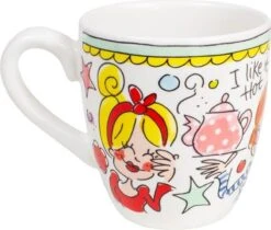 Blond Amsterdam Even Bijkletsen Mini Mok - Mint Rand -Le Creuset Winkel 1200x1022 8