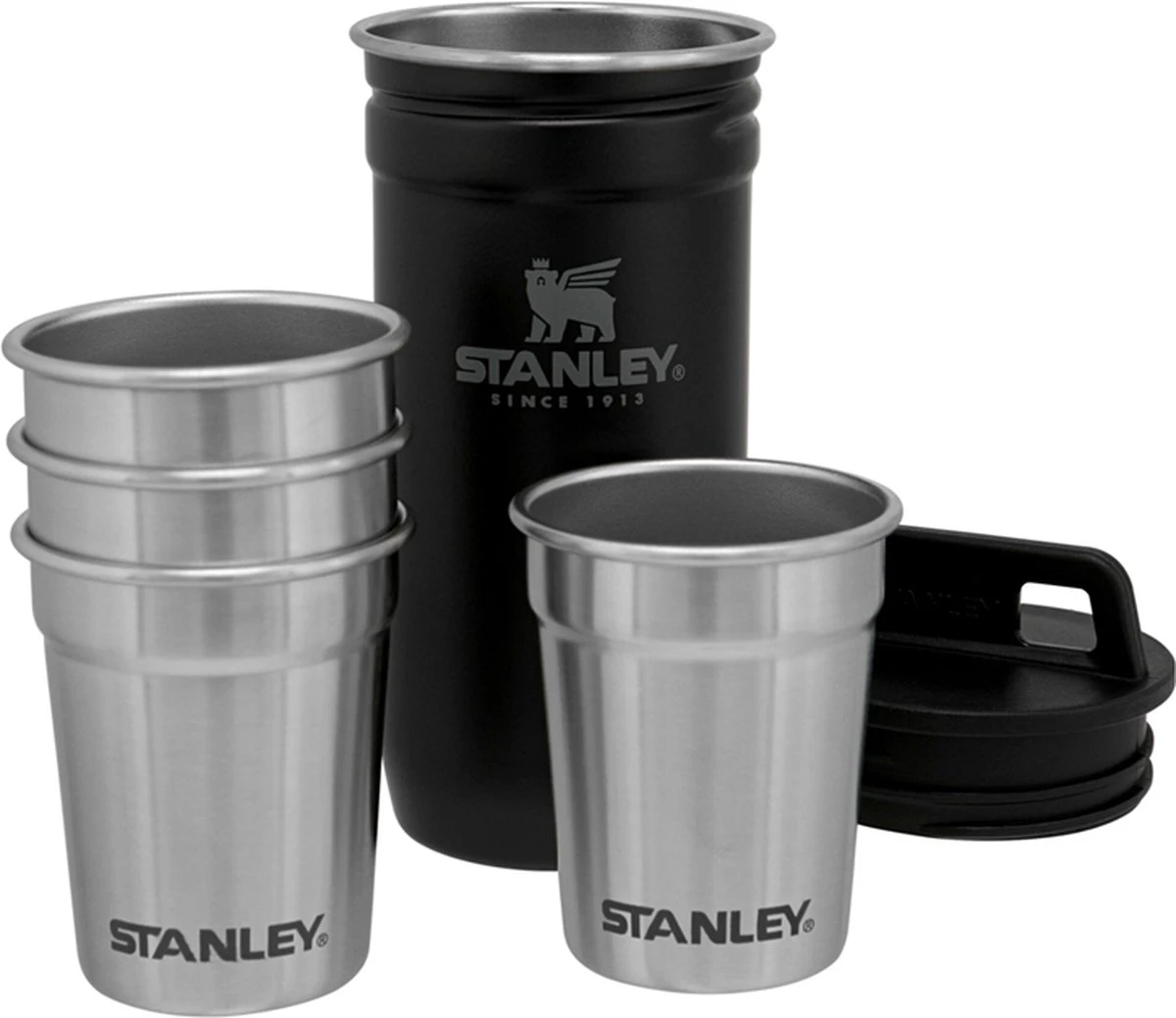 Stanley The Nesting Shot Glass Set - Hammertone Green Stanley The Nesting Shot Glass Set - Hammertone Green -Le Creuset Winkel 1200x1039 3