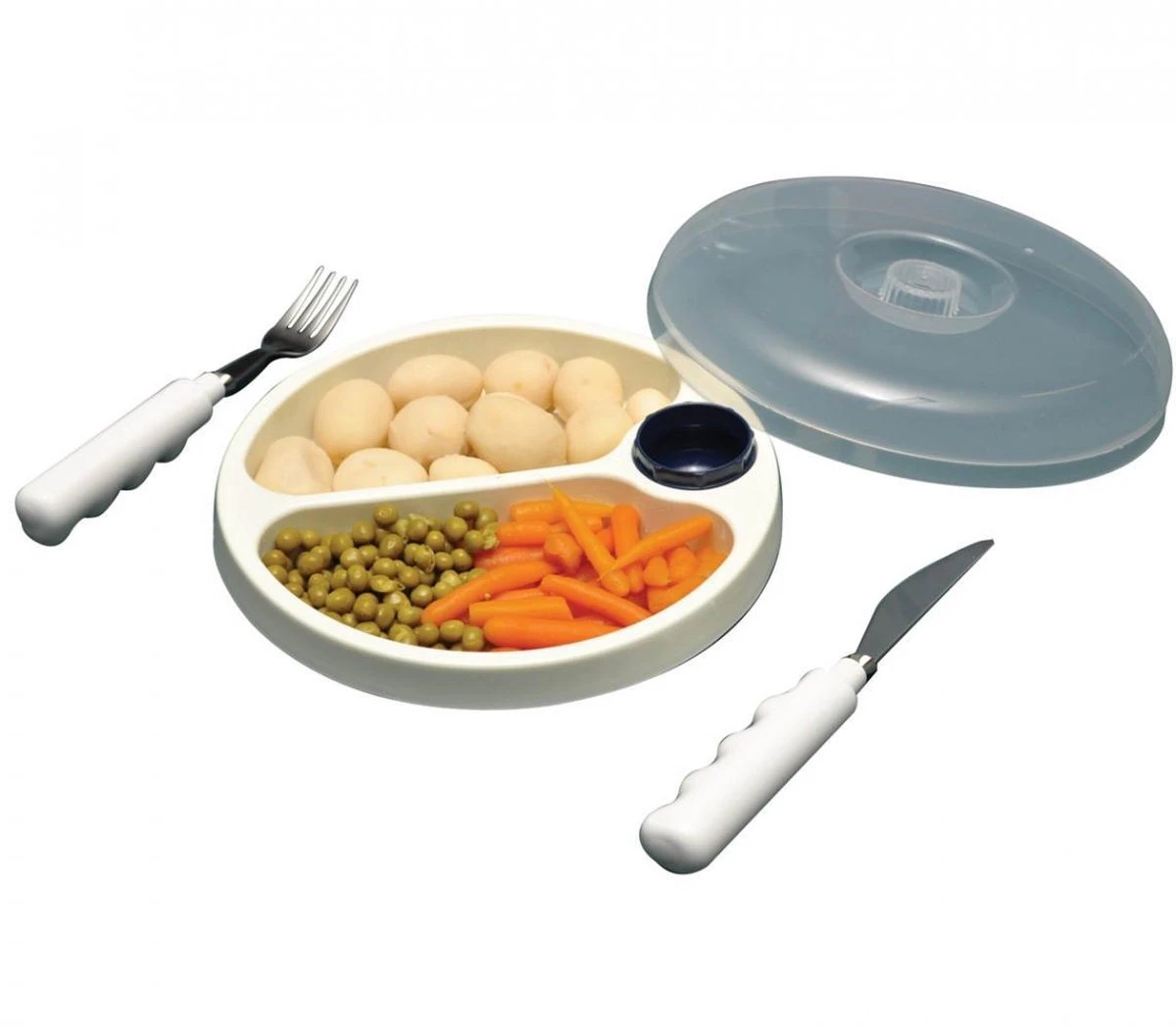 Able2 Warmhoudbord 2 Vaks Met Deksel - 22 cm Able2 Warmhoudbord 2 Vaks Met Deksel - 22 Cm -Le Creuset Winkel 1200x1049 4