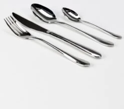 Merkloos Bestekset Luxe Round 24-delig | Premium Quality | 6 Personen -Le Creuset Winkel 1200x1049 5