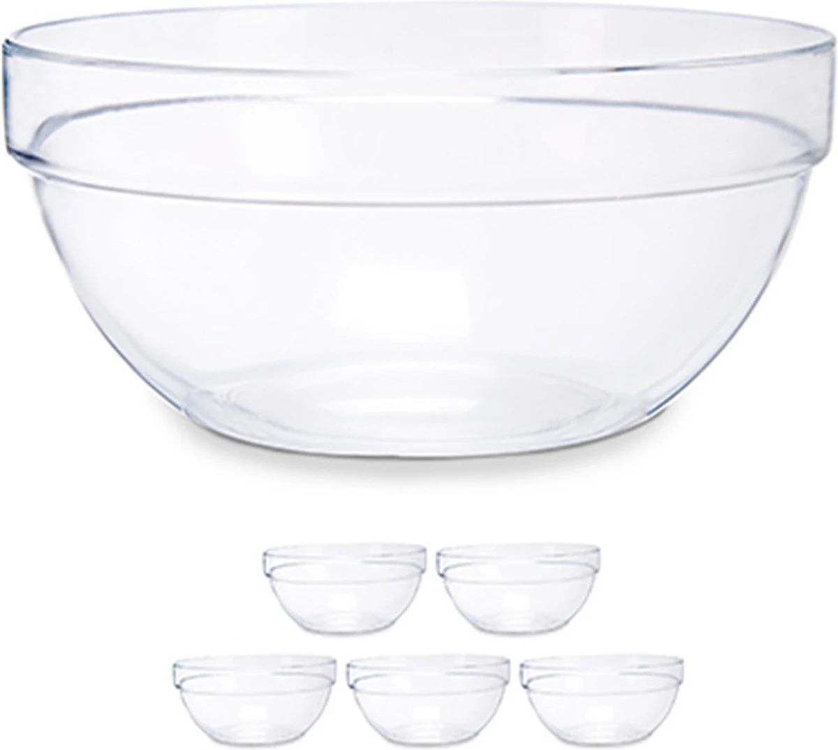 Set van 6x stuks glazen salade/dessert/sauzen schaaltjes/kommetjes 10.5 x 4.5 cm - Schalen/kommen van glas Set Van 6x Stuks Glazen Salade/dessert/sauzen Schaaltjes/kommetjes 10.5 X 4.5 Cm - Schalen/kommen Van Glas -Le Creuset Winkel 1200x1074 3