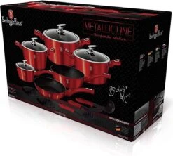 6-delige Balck Burgundy Pannen Set Bordeaux Rood Met Accessoires Ook Voor Inductie -Le Creuset Winkel 1200x1078 1
