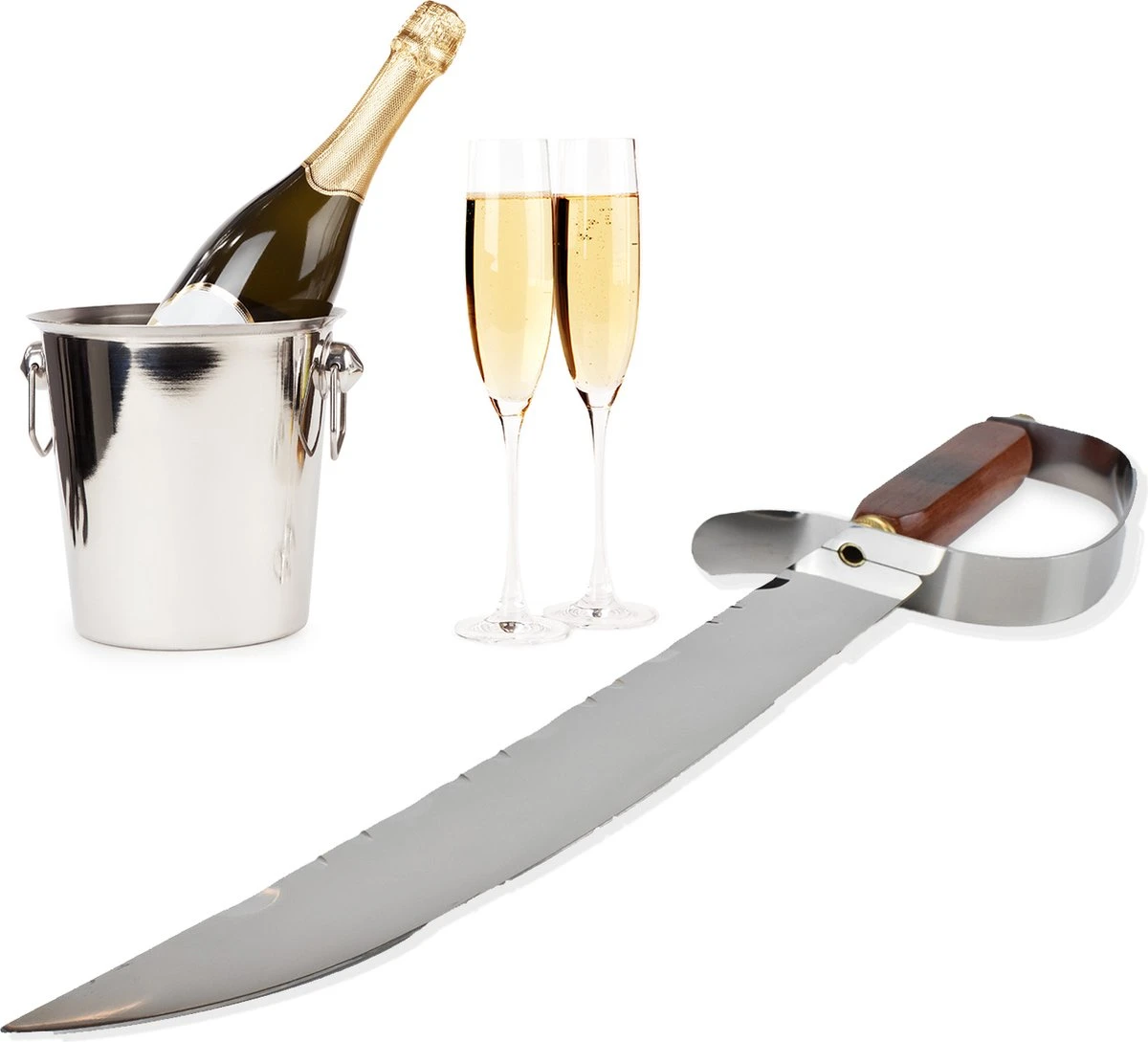 Dymund® Sabreer Sabel - RVS - Professioneel Champagnesabel - Incl. Bewaardoos - 44,5 cm Dymund® Sabreer Sabel - RVS - Professioneel Champagnesabel - Incl. Bewaardoos - 44,5 Cm -Le Creuset Winkel 1200x1089 6