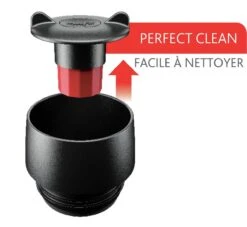 Tefal Travel Mug Thermobeker - 500 Ml - RVS/Zwart -Le Creuset Winkel 1200x1104 4