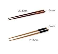 Merkloos Handgemaakte Japanse Eetstokjes - Chestnut -Le Creuset Winkel 1200x1124 6