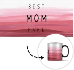 Magische Mok - Foto Op Warmte Mokken - Koffiemok - Best Mom Ever - Mama - Quotes - Spreuken - Magic Mok - Beker - 350 ML - Theemok - Mok Met Tekst -Le Creuset Winkel 1200x1133 3