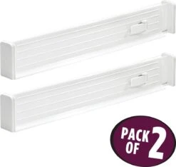 IDesign Ladeverdeler Uitschuifbaar 2 Stuks Transparant - Transparant - Klaar Voor Gebruik, Verstelbaar, Uitschuifbaar -Le Creuset Winkel 1200x1135 4