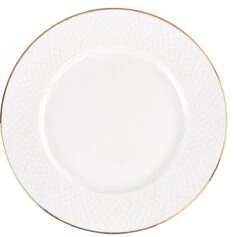LeRijn® Serviesset Deventer 8 Persoons - 24 Delig - Licht Crème Wit Met Gouden Rand En Motief - Dinerborden - Soepborden - Dessertborden - Borden Servies - Bordenset -Le Creuset Winkel 1200x1153 5