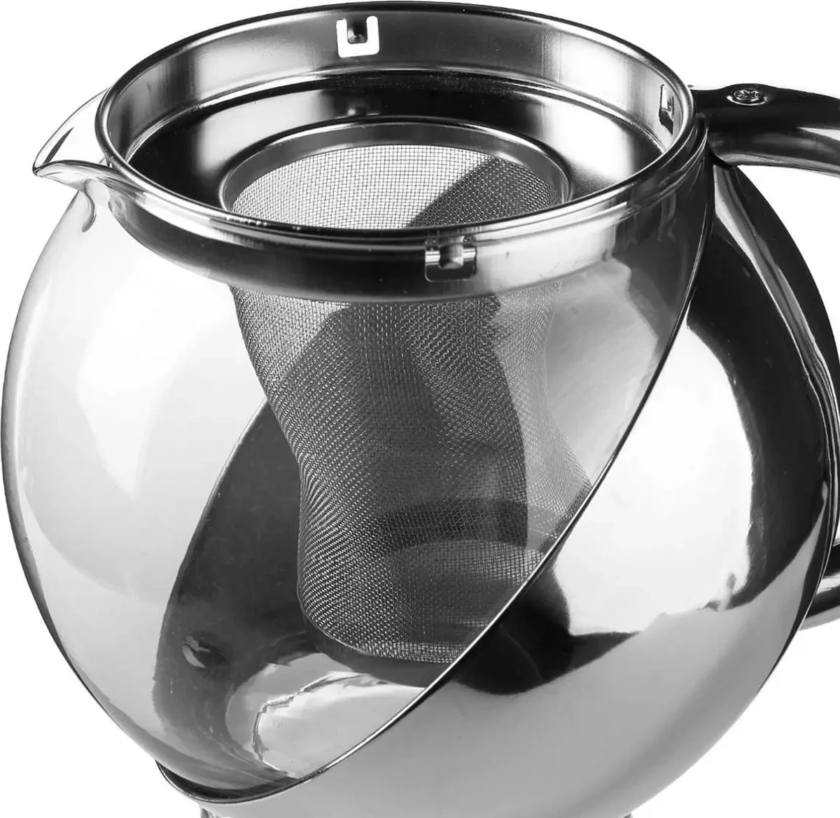 Theepot met filter - zilver Theepot Met Filter - Zilver -Le Creuset Winkel 1200x1168 7