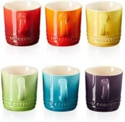 Le Creuset Espresso Kopjes Rainbow 100 Ml - 6 Stuks -Le Creuset Winkel 1200x1171 5