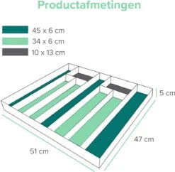 Grote Bestekbak Bamboe 51x47cm | Besteklade Van Coninx | Bestekhouder | Opbergbak | Duurzaam | Voor Laden Van 47cm Diep 5 Grote Bestekbak Bamboe 51x47cm | Besteklade Van Coninx | Bestekhouder | Opbergbak | Duurzaam | Voor Laden Van 47cm Diep -Le Creuset Winkel 1200x1175 5
