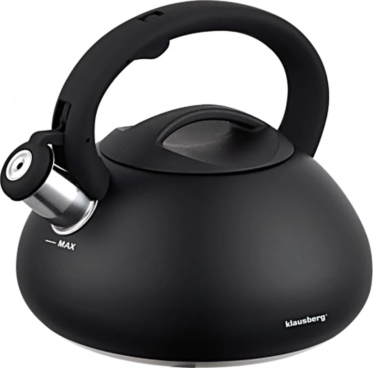 Fluitketel Waterkoker Mat Zwart 2.7 L ‘’Black Amethyst‘’ RVS – inductie - Vatwasser Fluitketel Waterkoker Mat Zwart 2.7 L ‘’Black Amethyst‘’ RVS – Inductie - Vatwasser -Le Creuset Winkel