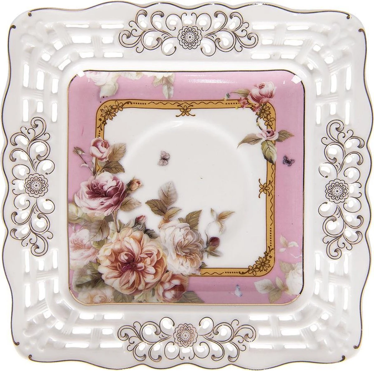 Clayre & Eef Kop en schotel 200 ml Roze Wit Porselein Rond Bloemen Servies Cadeau voor haar Cappuccino Clayre & Eef Kop En Schotel 200 Ml Roze Wit Porselein Rond Bloemen Servies Cadeau Voor Haar Cappuccino -Le Creuset Winkel 1200x1188 4