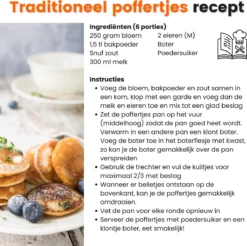 Kicinn Poffertjespan - Poffertjesmaker - Poffertjespan Inductie - Ø 24 Cm - 19 Poffertjes - Inclusief Handvaten -Le Creuset Winkel 1200x1194 1