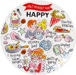 Blond Amsterdam, Happy - Bord 18cm