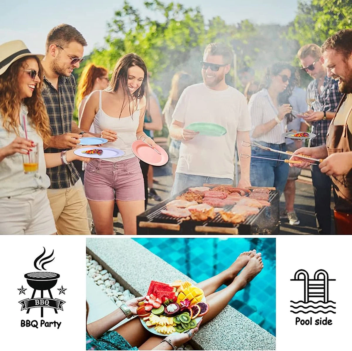 onbreekbare borden van 25 cm, 6-delige set, herbruikbare platte borden met luffas-afwasborstels, eetborden, kunststof, licht voor feestjes, kamperen, BBQ/pizza, magnetronbestendig, vaatwasmachinebestendig, BPA-vrij (veelkleurig) Onbreekbare Borden Van 25 Cm, 6-delige Set, Herbruikbare Platte Borden Met Luffas-afwasborstels, Eetborden, Kunststof, Licht Voor Feestjes, Kamperen, BBQ/pizza, Magnetronbestendig, Vaatwasmachinebestendig, BPA-vrij (veelkleurig) -Le Creuset Winkel 1200x1195 22