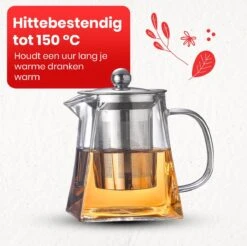 Procidi® Glazen Theepot Met Filter - Theekan Met Infuser - Dubbelwandig Borosilicaat Glas - Thee Thermoskan - Koffiekan 950 ML - Teapot 2 Procidi® Glazen Theepot Met Filter - Theekan Met Infuser - Dubbelwandig Borosilicaat Glas - Thee Thermoskan - Koffiekan 950 ML - Teapot -Le Creuset Winkel 1200x1197 15