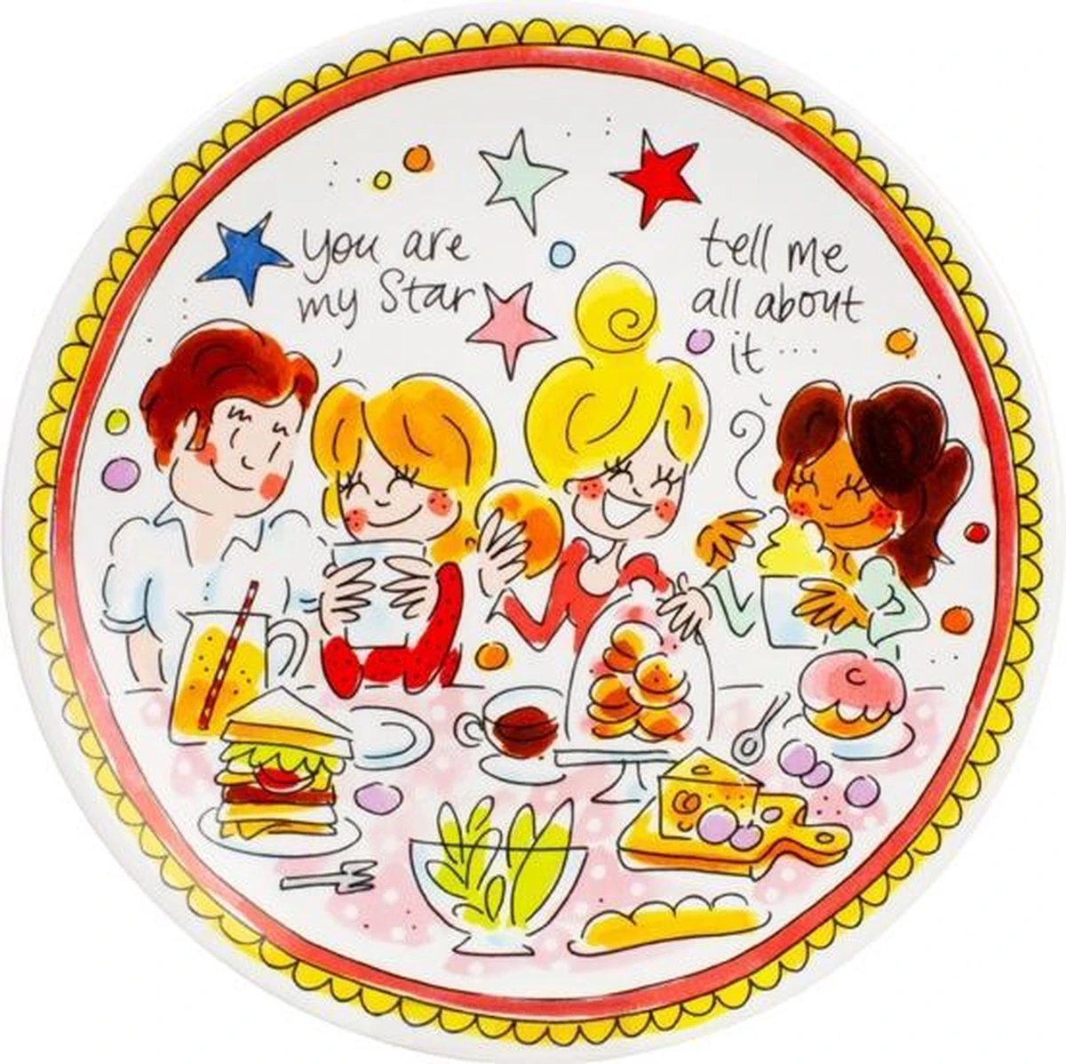 BLOND AMSTERDAM EB: PLATE 22 CM DARK PINK BLOND AMSTERDAM EB: PLATE 22 CM DARK PINK -Le Creuset Winkel 1200x1197 21