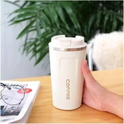 Koffiebeker To Go - RVS Thermosbeker - Drinkfles - Herbruikbare Koffiebeker - 500 Ml - Wit -Le Creuset Winkel 1200x1198 22