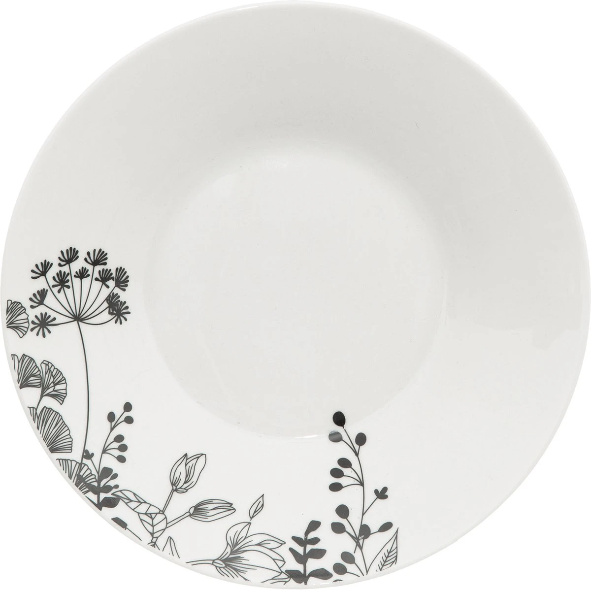4goodz Wild Flower Porseleinen Servies set 6-persoons 18-delig - Wit/Zwart 4goodz Wild Flower Porseleinen Servies Set 6-persoons 18-delig - Wit/Zwart -Le Creuset Winkel 1200x1198 35