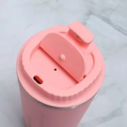 Premium RVS Koffiebeker To Go - Thermosbeker - Theebeker - 380ml - Roze -Le Creuset Winkel 1200x1200 1044