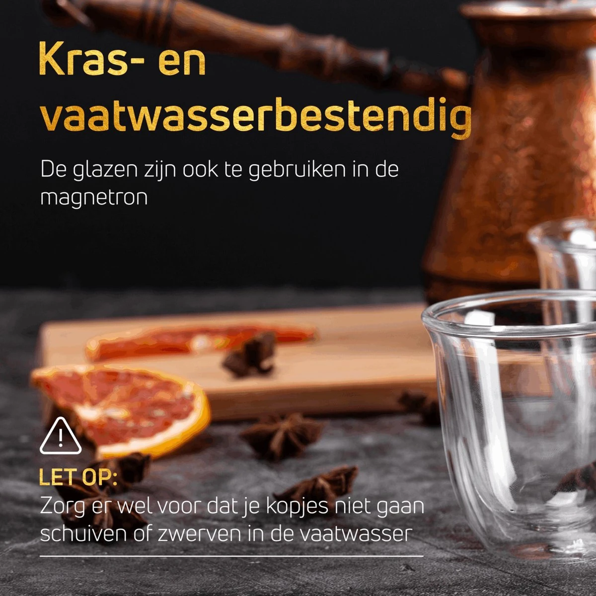 Dubbelwandige ESPRESSO glazen van borosilicaat - Warme en koude dranken kopjes - 70 ML - Set van 4 Dubbelwandige ESPRESSO Glazen Van Borosilicaat - Warme En Koude Dranken Kopjes - 70 ML - Set Van 4 -Le Creuset Winkel 1200x1200 1084