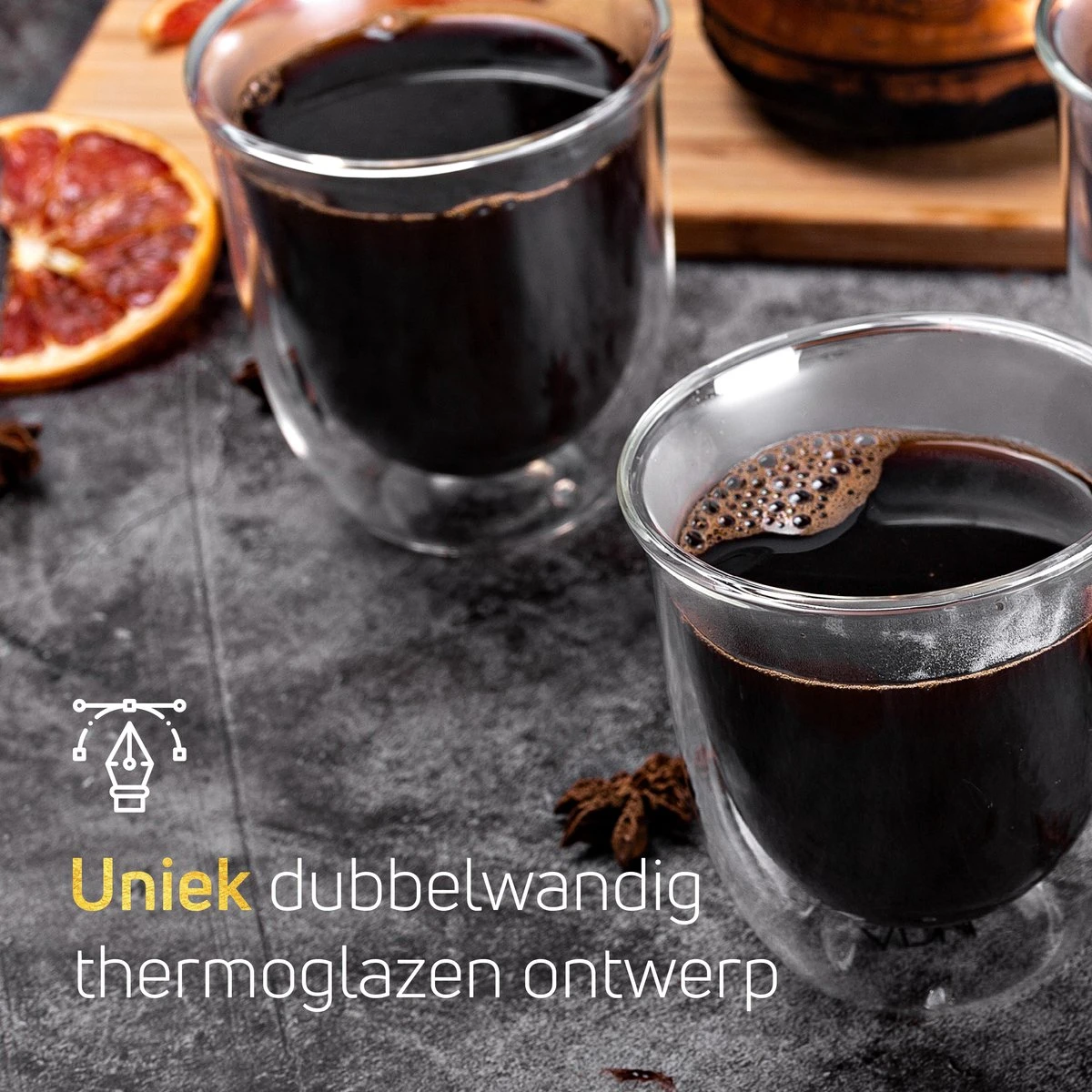 Dubbelwandige ESPRESSO glazen van borosilicaat - Warme en koude dranken kopjes - 70 ML - Set van 4 Dubbelwandige ESPRESSO Glazen Van Borosilicaat - Warme En Koude Dranken Kopjes - 70 ML - Set Van 4 -Le Creuset Winkel 1200x1200 1086