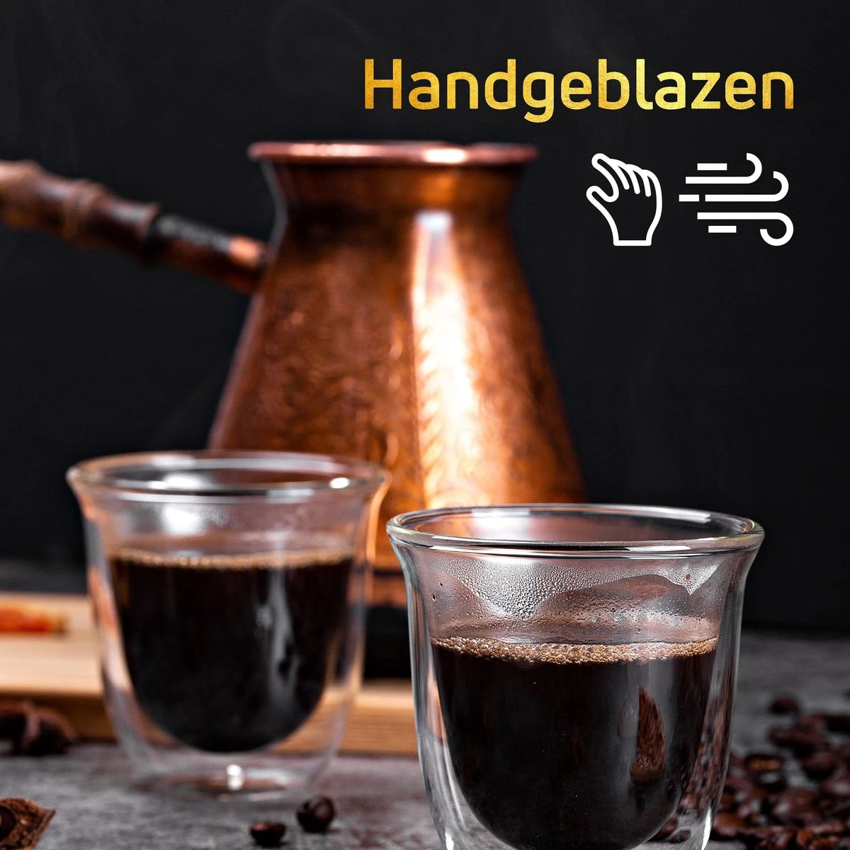 Dubbelwandige ESPRESSO glazen van borosilicaat - Warme en koude dranken kopjes - 70 ML - Set van 4 Dubbelwandige ESPRESSO Glazen Van Borosilicaat - Warme En Koude Dranken Kopjes - 70 ML - Set Van 4 -Le Creuset Winkel 1200x1200 1087
