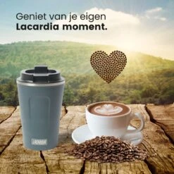 LaCardia Koffiebeker To Go Premium Blauw – Thermosbeker – Theebeker – 380ML – Herbruikbaar -Le Creuset Winkel 1200x1200 1120