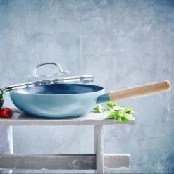 GreenPan Mayflower Wok - Ø 28 Cm - Keramisch - Inductie -Le Creuset Winkel 1200x1200 12